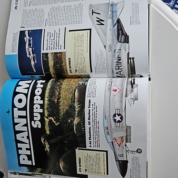 Air warfare book hardcover Firepower aviation tactical illustrations - Picture 3 of 10